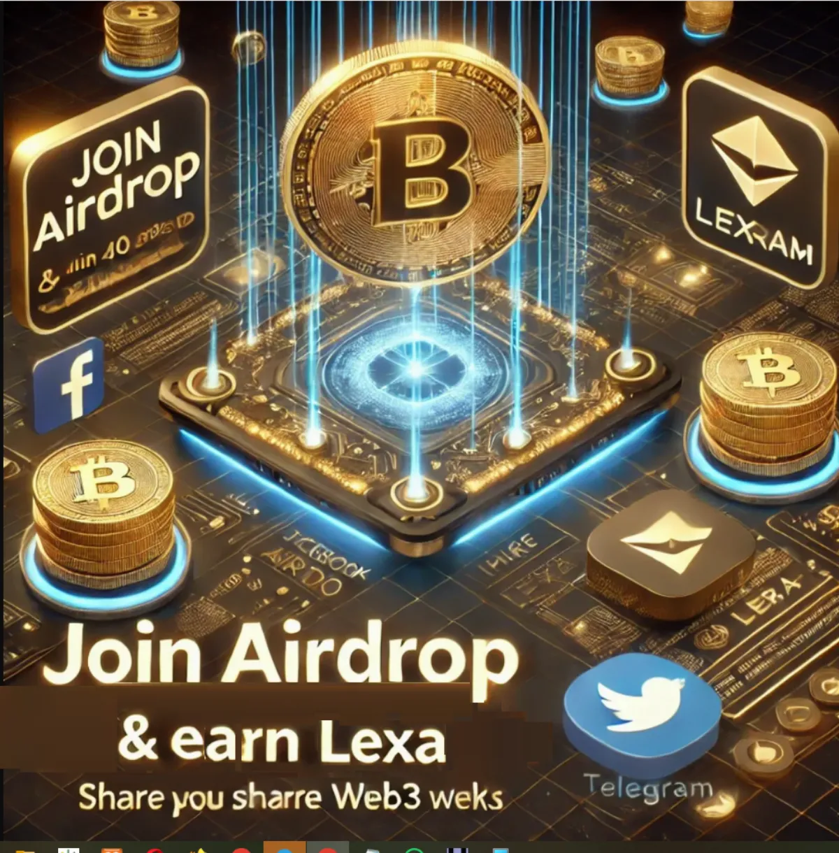 Join Airdrop & Earn up to 10+ LEXA! 🚀