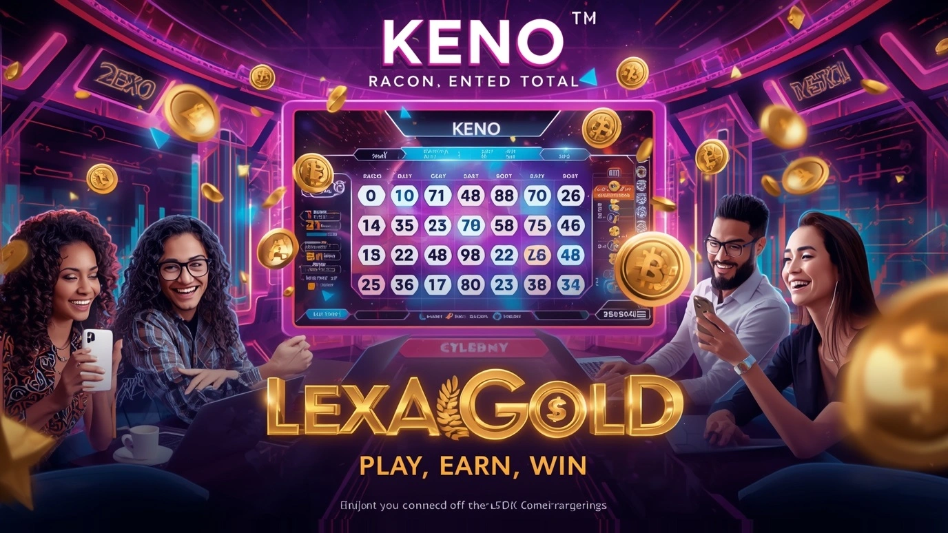 Keno Game on LexaGold: Turn $1 into $1000 with Crypto Rewards in 2025